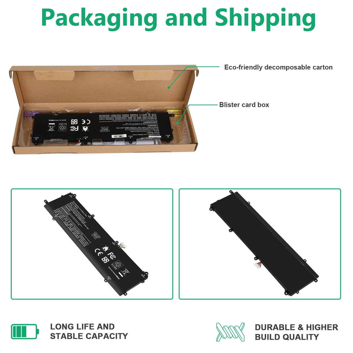 Futurebatt BN06XL safety circuit board closeup showing protections for safer charging