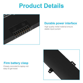 Futurebatt battery installed in an ASUS laptop demonstrating straightforward swap-in benefit