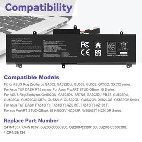 Futurebatt connector and pins detail highlighting secure connection benefit
