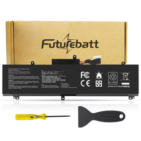 Futurebatt front packaging showing model and benefit of reliable replacement