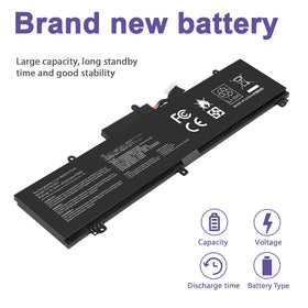 Futurebatt next to pen for scale demonstrating compact replacement benefit