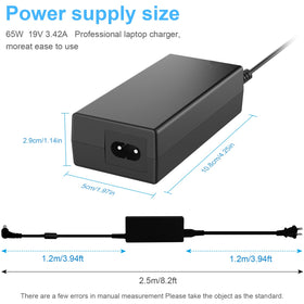 Futurebatt connector closeup displays 5.5x2.5mm tip for correct fit