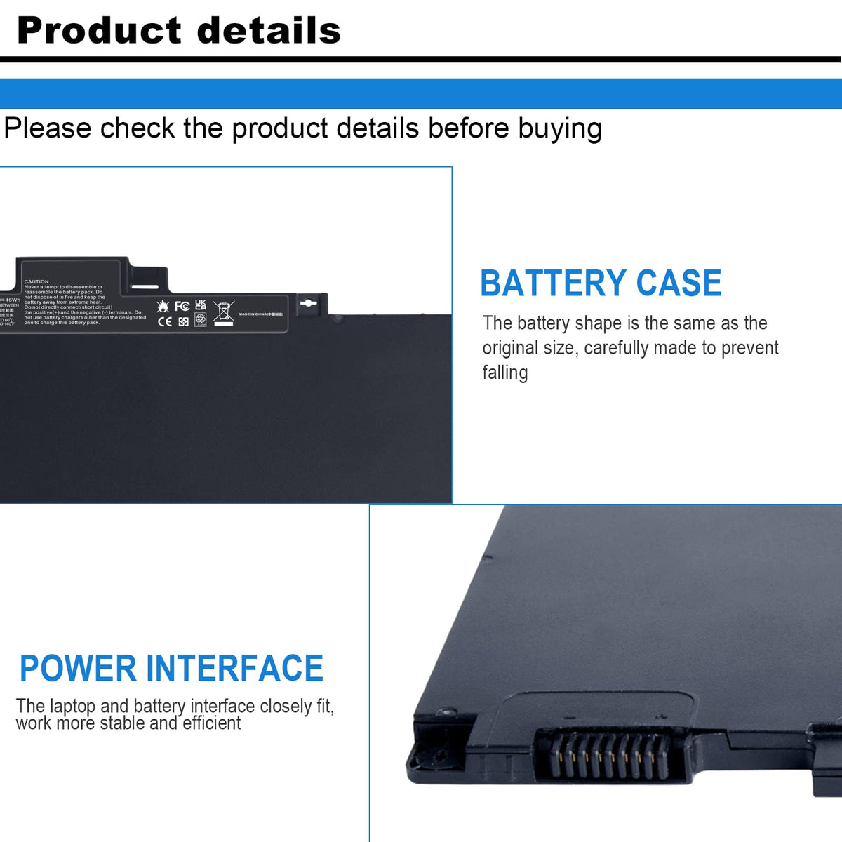 Futurebatt CS03XL assembled cells indicate Grade A quality for efficient charging.