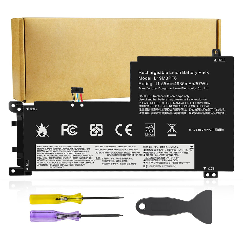 Futurebatt front packaging showing model and safe replacement benefit