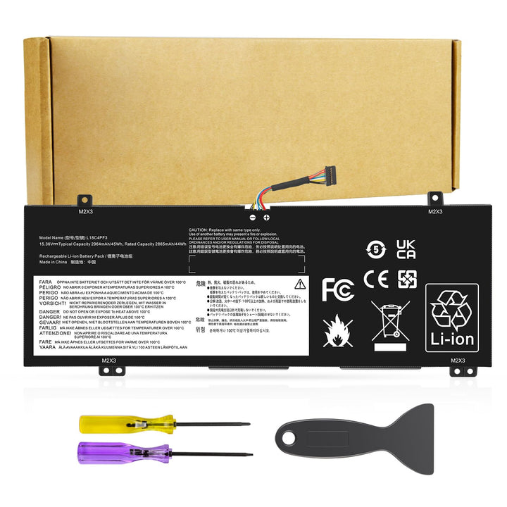 Futurebatt front packaging showing model and restoring laptop runtime