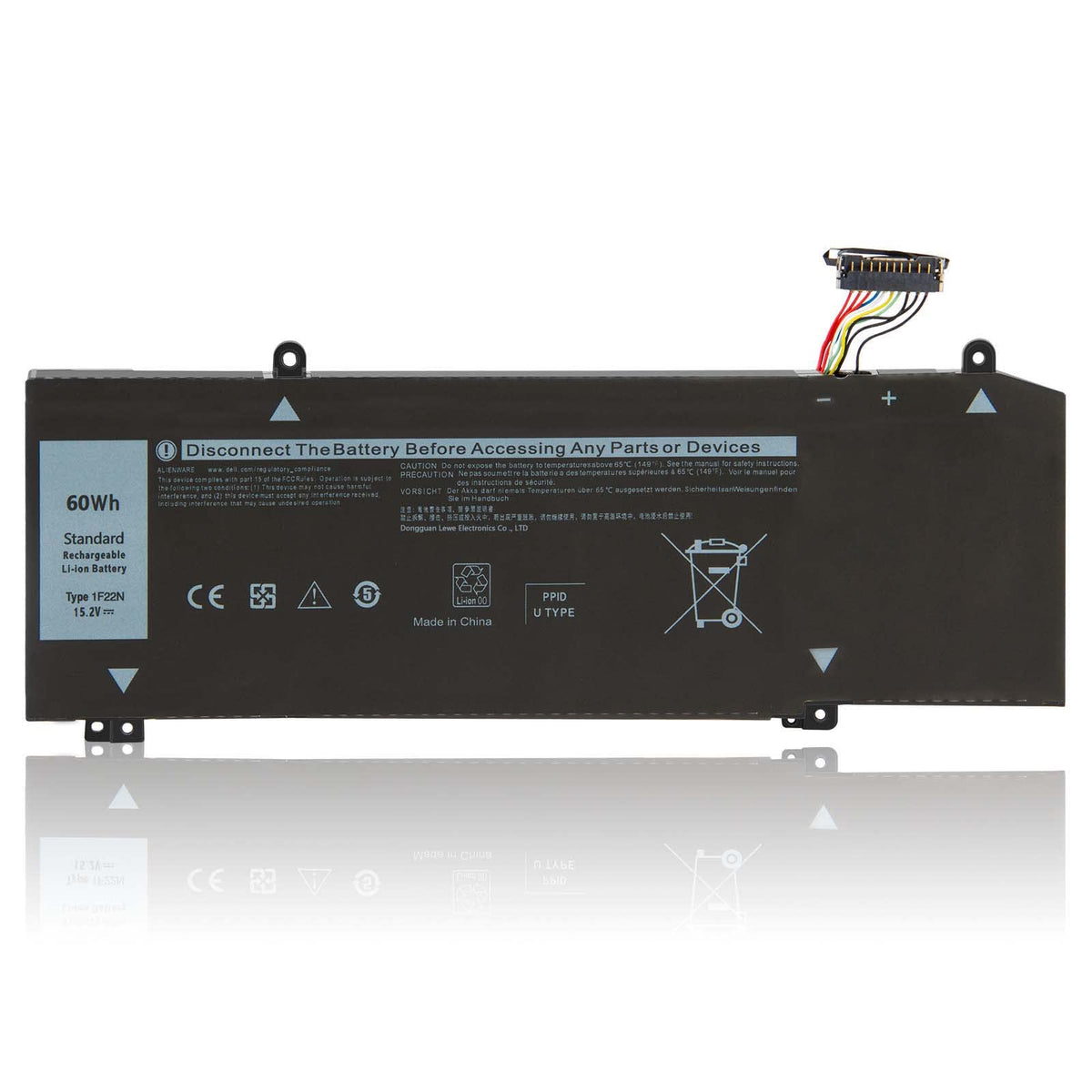 Futurebatt front packaging showing model and compatibility, confirming correct purchase