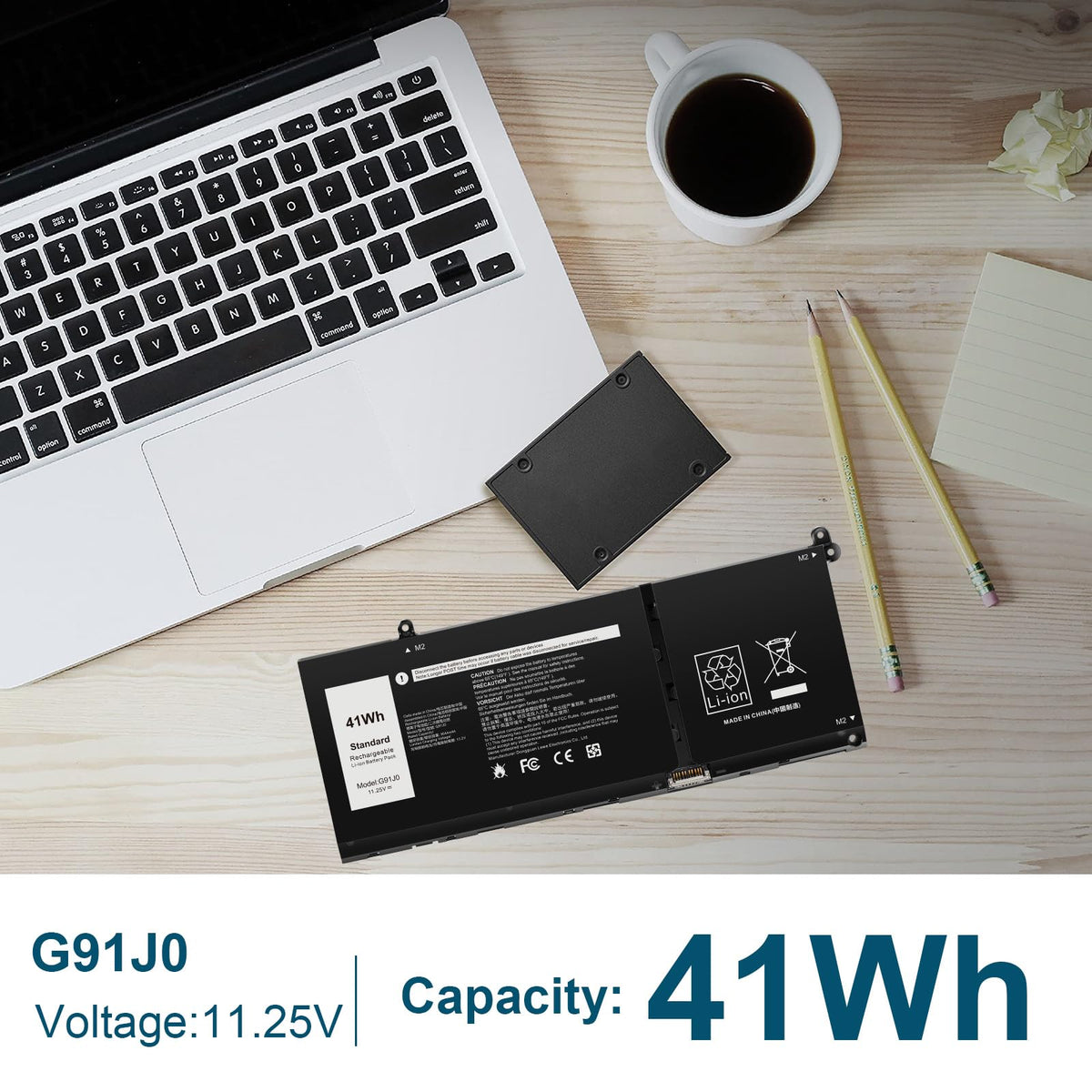 Futurebatt product box and manual showing ready-to-install benefit