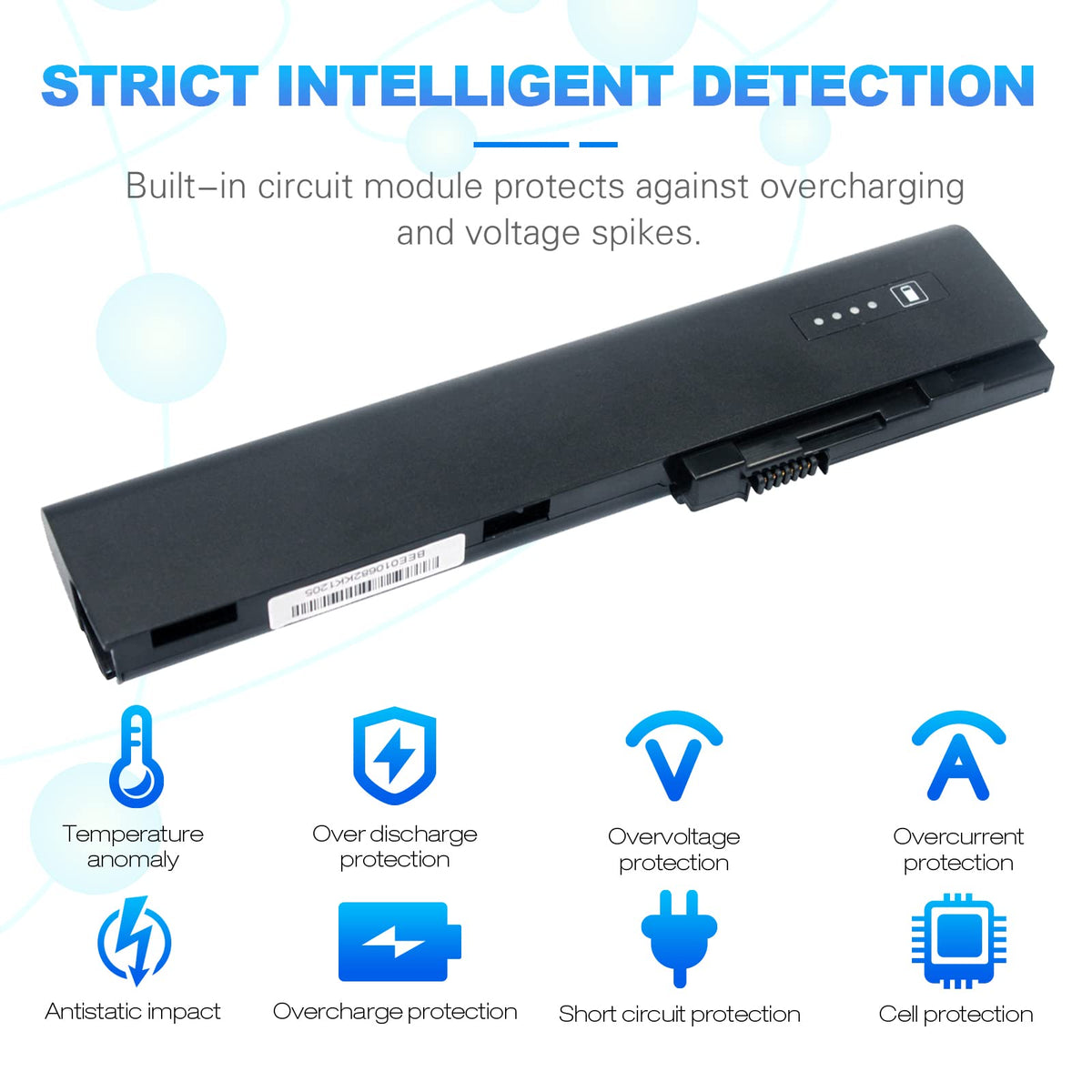 Futurebatt high-quality cells inside indicate reliable power delivery