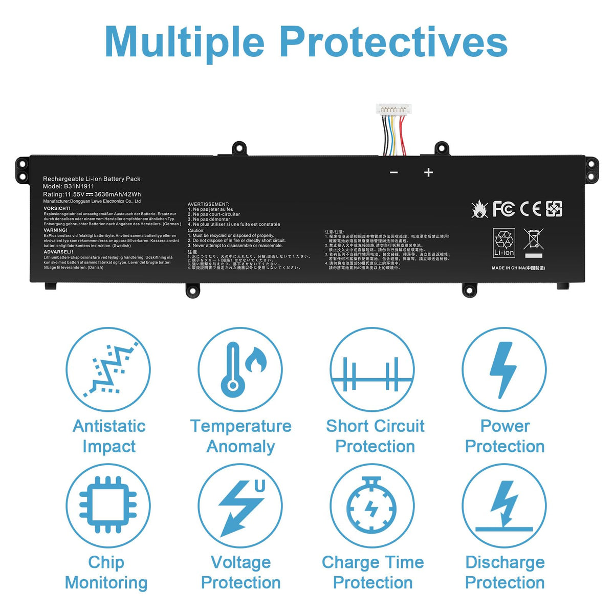 Futurebatt installed inside ASUS VivoBook Flip demonstrating easy replacement