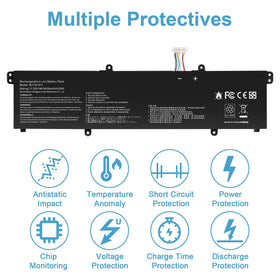 Futurebatt installed inside ASUS VivoBook Flip demonstrating easy replacement