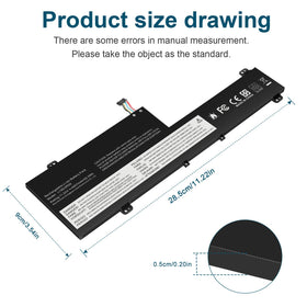 Futurebatt battery installed in a Lenovo Flex 5 illustrating straightforward replacement