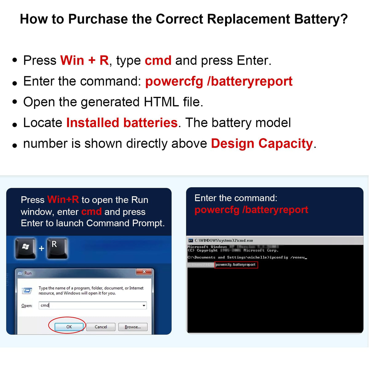Futurebatt installed in a Lenovo Ideapad 5 demonstrating restored battery life