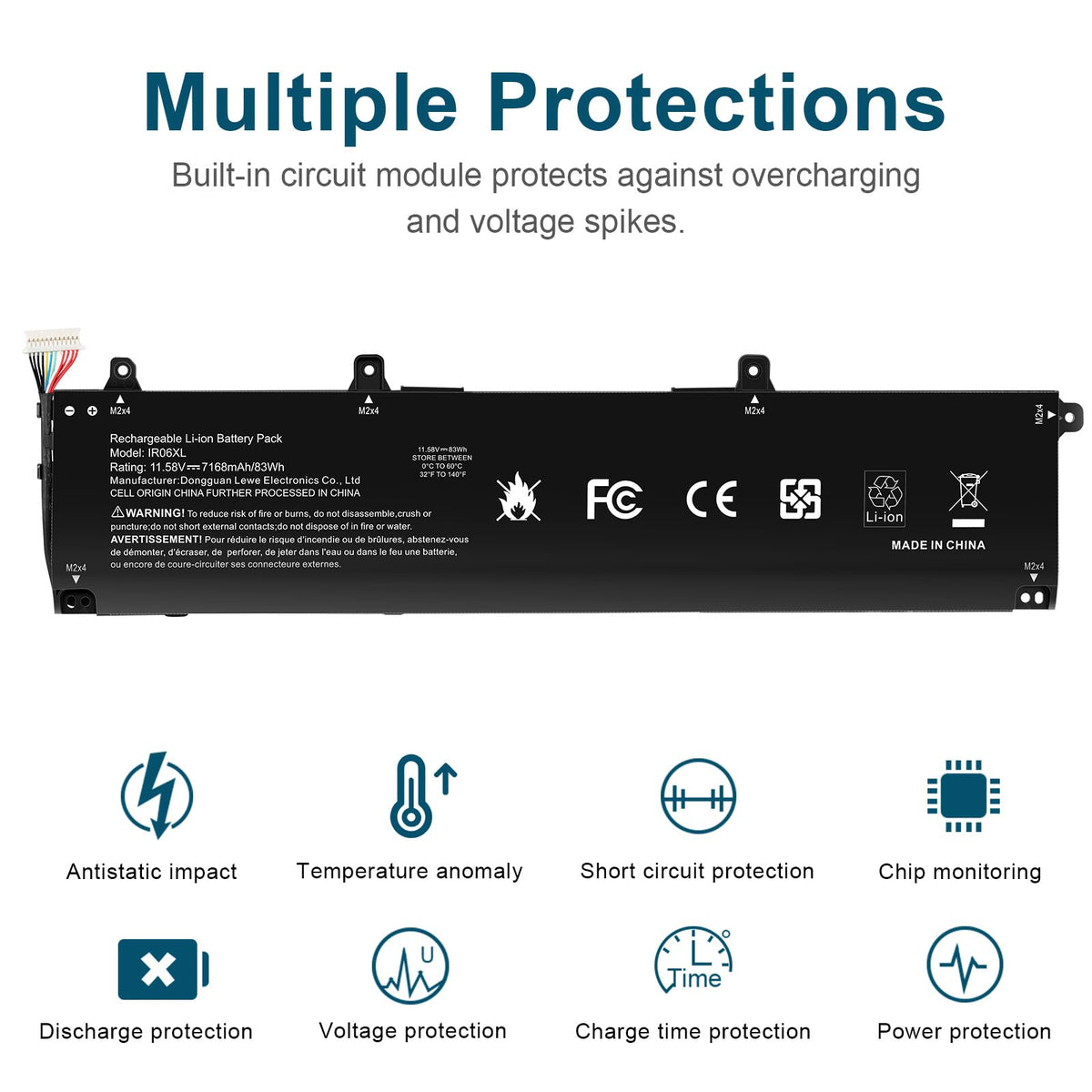 Futurebatt IR06XL installed in HP ZBook showing restored mobility