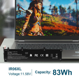 Futurebatt IR06XL retail packaging and included documentation shown