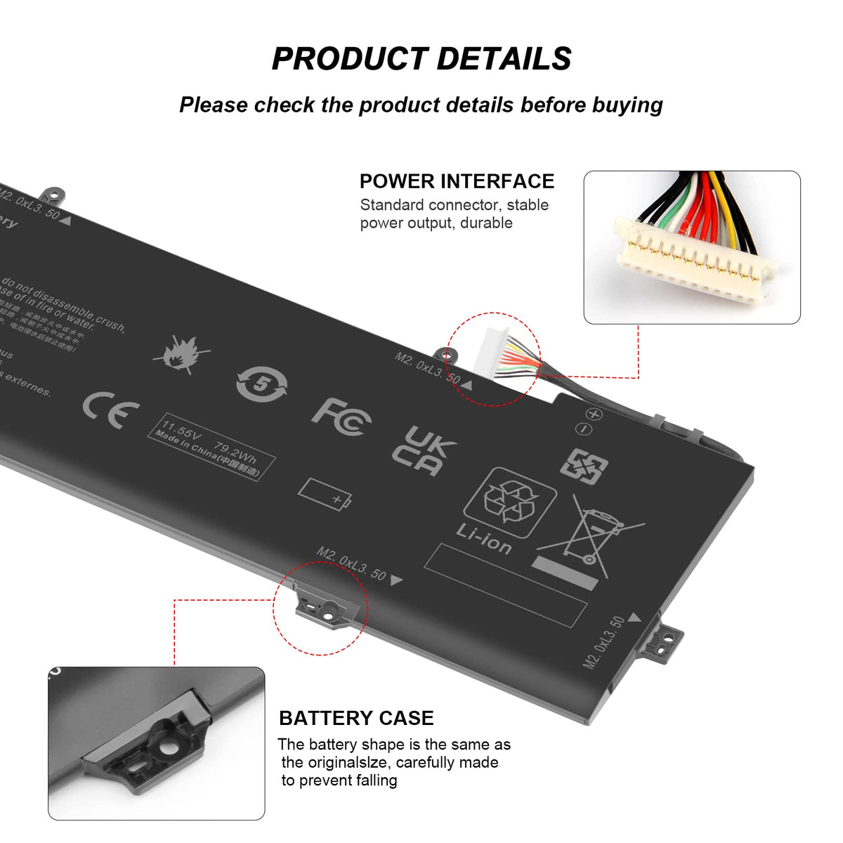 Futurebatt KB06XL installed inside HP Spectre X360 demonstrating correct fit and restore runtime