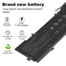 Futurebatt KB06XL label close-up showing specifications and part numbers for verification