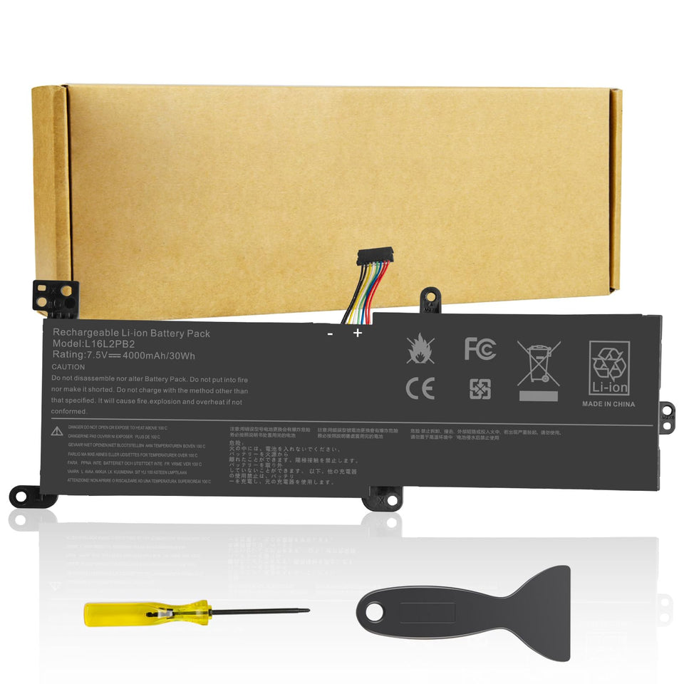 Futurebatt battery front view showing form and secure fit, restoring laptop runtime