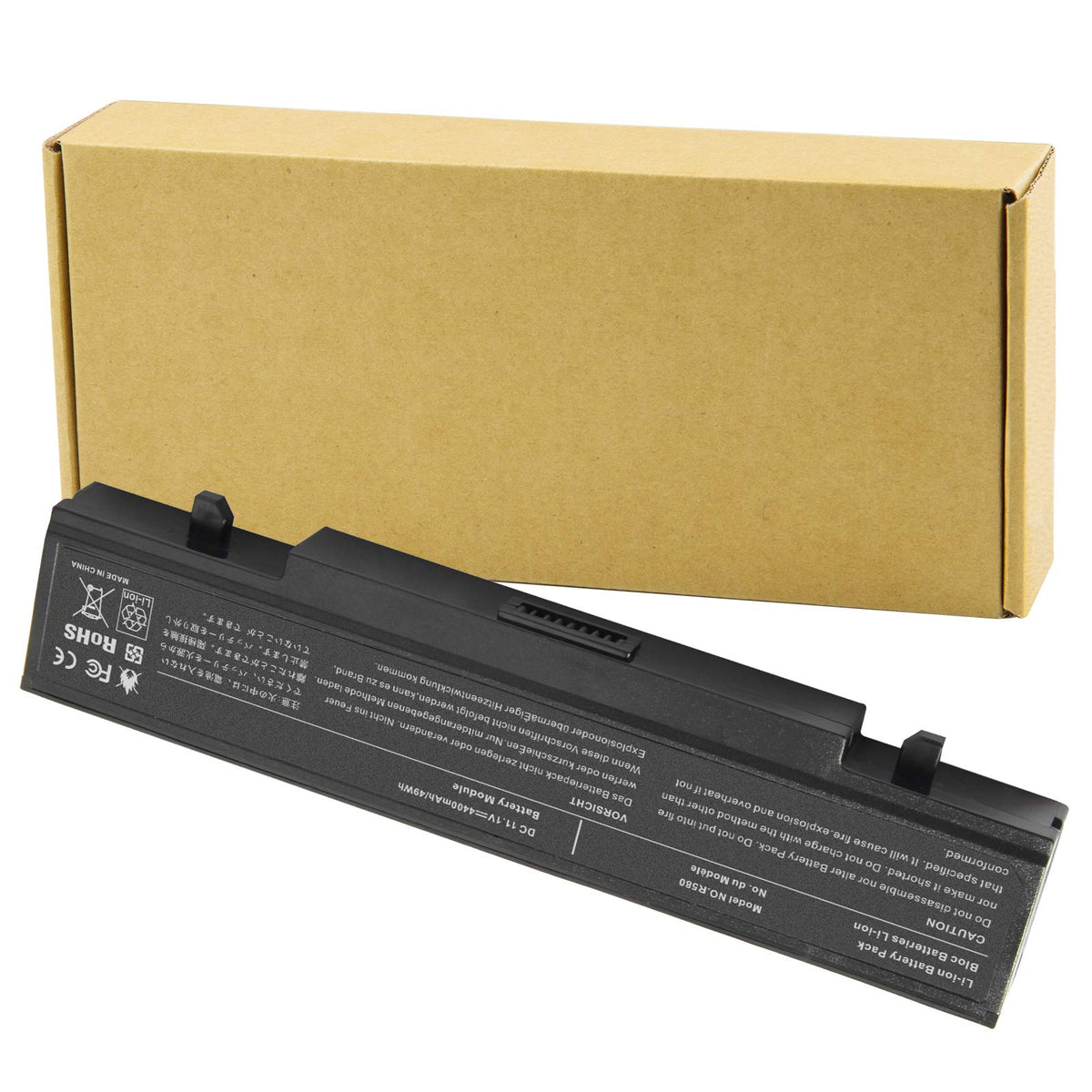 Futurebatt AA-PB9NC6B laptop battery, packaged securely for safe transport