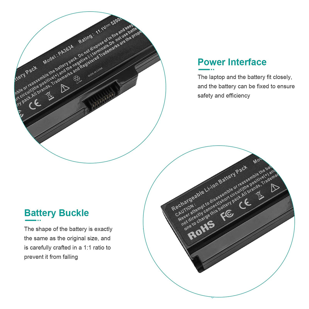Futurebatt battery for Toshiba Satellite L650 provides safe, steady performance.