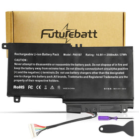 Futurebatt battery front view showing pack and benefits of reliable power