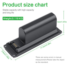 Futurebatt pack with compatibility card, reassures correct part numbers