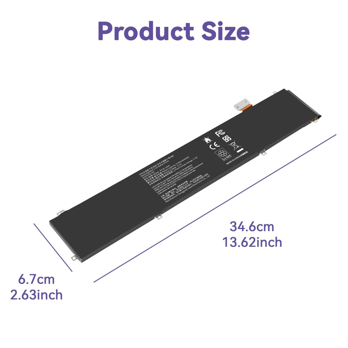 Futurebatt RC30-0248 packaging box ready for easy replacement