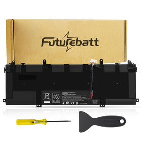 Futurebatt SU06XL front view showing battery shape and fit, ensures correct replacement