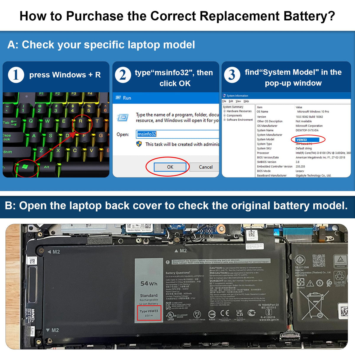Futurebatt V6W33 safety circuit board closeup highlighting protection features benefit