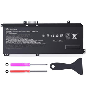 FUTUROSP SA04XL battery for HP Envy X360, front view, ready to install for extended unplugged use.