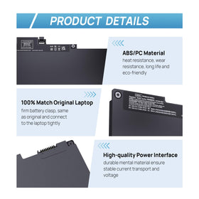 FUTUROSP HSTNN-IB6Y battery label with certifications