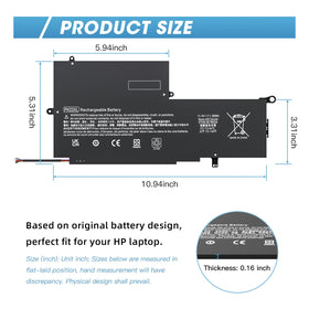 Compatibility view showing FUTUROSP PK03XL with HP Spectre X360 13 inch series