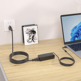 Futurosp 65W charger packaging and unboxing setup