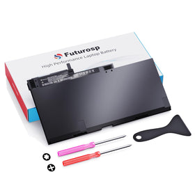 FUTUROSP CM03XL battery front view for HP EliteBook and ZBook