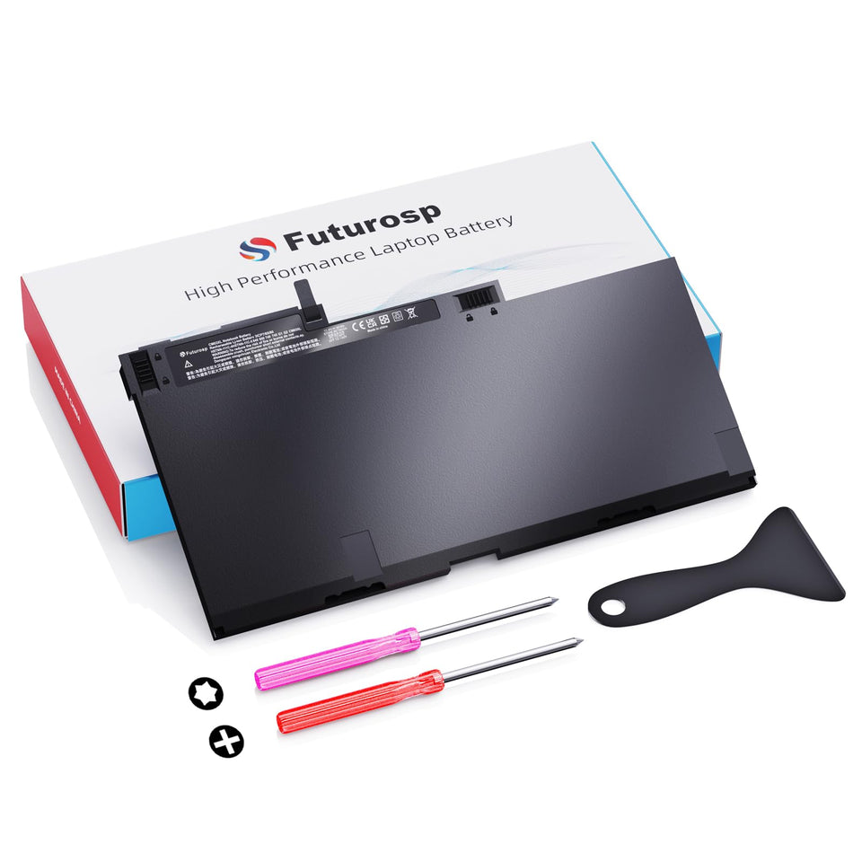 FUTUROSP CM03XL battery front view for HP EliteBook and ZBook