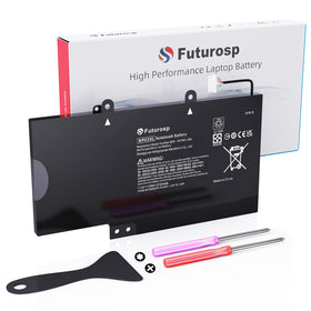 FUTUROSP NP03XL battery front view for HP Envy, reliable power on the go