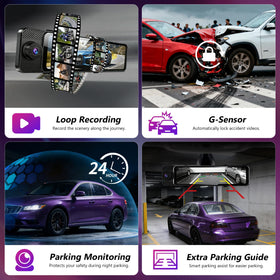 fuyuadas 24h parking monitor provides continuous security while parked
