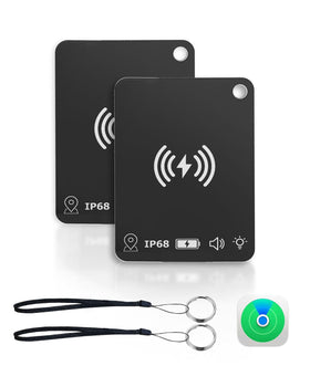 FVJ Air Tracker Tag wallet beeps to help locate it with Find My.