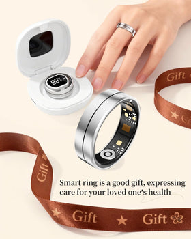 Fvtga lifestyle image of ring worn overnight showing sleep tracking benefit