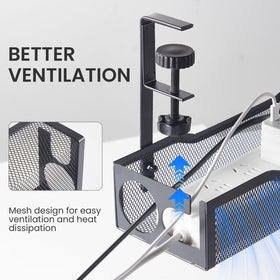 FXKJGHP tray next to ruler showing 25-inch scale and capacity benefit