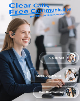 FXWONTY control panel mute button enables instant privacy during meetings.