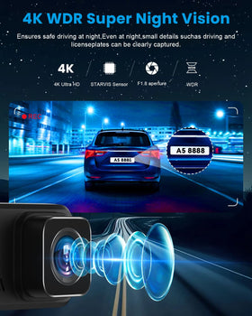 FYAIRO night vision road footage demonstrating improved low‑light capture