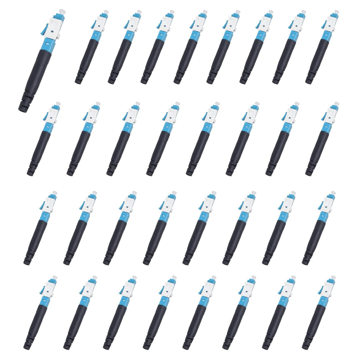 fyboptwu LC fast-assembly connector demonstrates quick, reliable singlemode fiber termination
