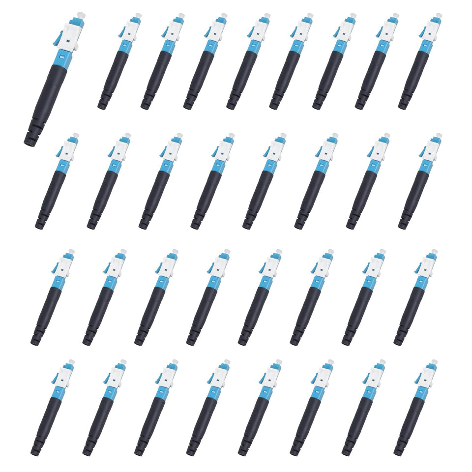 fyboptwu LC fast-assembly connector demonstrates quick, reliable singlemode fiber termination