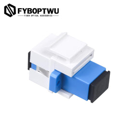 fyboptwu low insertion loss SC/UPC coupler supports stable signal transmission.
