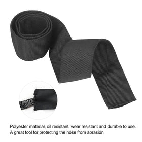Fydun protector sleeve installed on a winch cable demonstrating protection during use
