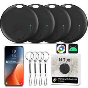 FYSCKEJI Air Tracker compact design on a keychain helps you locate items quickly.