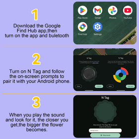 FYSCKEJI Air Tracker sound cue helps pinpoint items