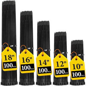 FYXHHOT zip tie 10-inch close-up ideal for organizing indoor cables.