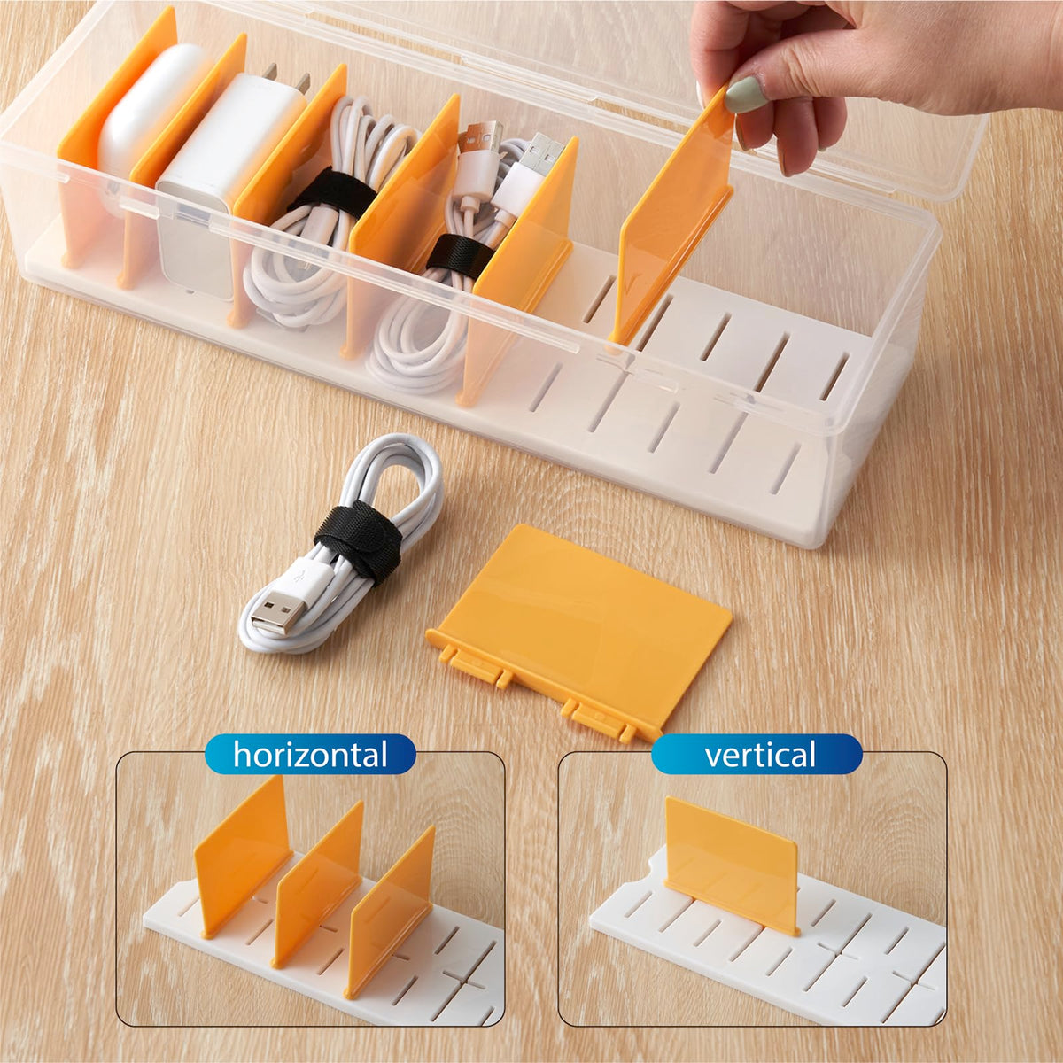 Fzooua interior with removable dividers enabling customizable storage