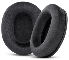 G GVOEARS front view of replacement velour ear pads showing fit and finish for quick upgrade